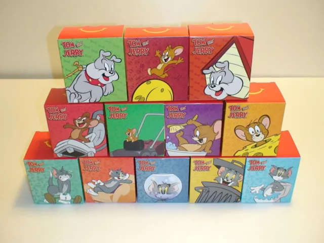 TOM and JERRY MCDONALD'S 2022 SPIKE GATTO TOPO CANE GADGET HAPPY MEAL A SCELTA