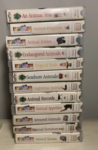 12 VINTAGE 90'S Henry's Amazing Animals VHS Lot TESTED $ - PicClick