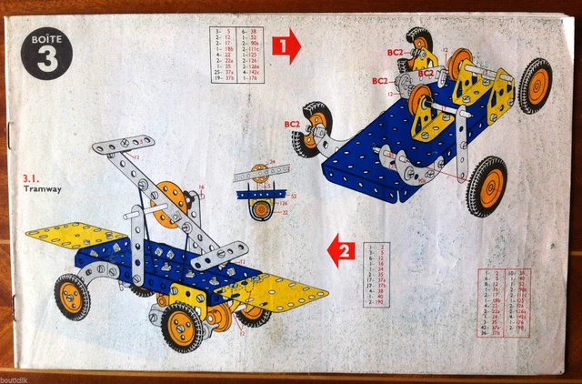 Catalogue MECCANO 1927 - La Vraie Mécanique En Miniature (Version Noire) - Original