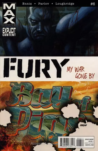 Fury Max #6 VF; Marvel | My War Gone By Garth Ennis - we combine shipping