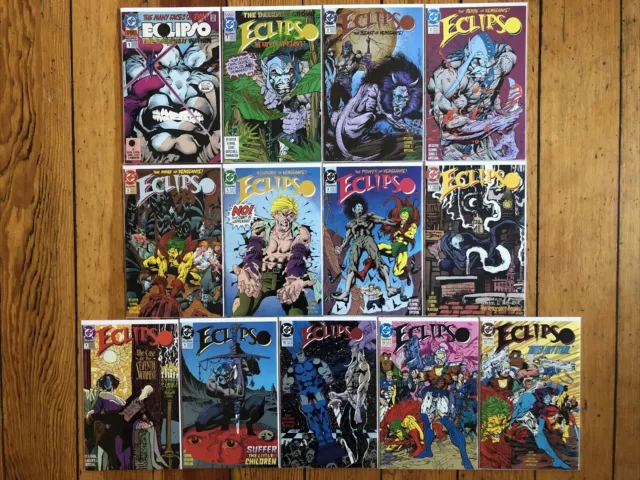 Eclipso #1-12 Run (1992 DC) by Bart Sears, Robert Fleming, Keith Giffen VF/NM
