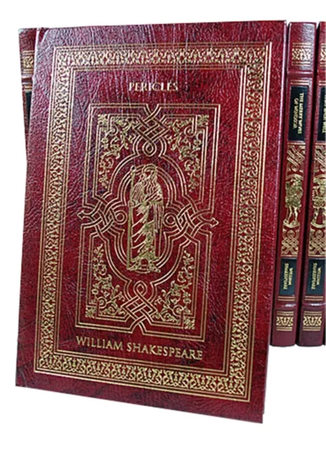 🔥COMPLETE WORKS WILLIAM SHAKESPEARE 39 VOL Easton Press BLACK LABEL RARE FIND🔥 3