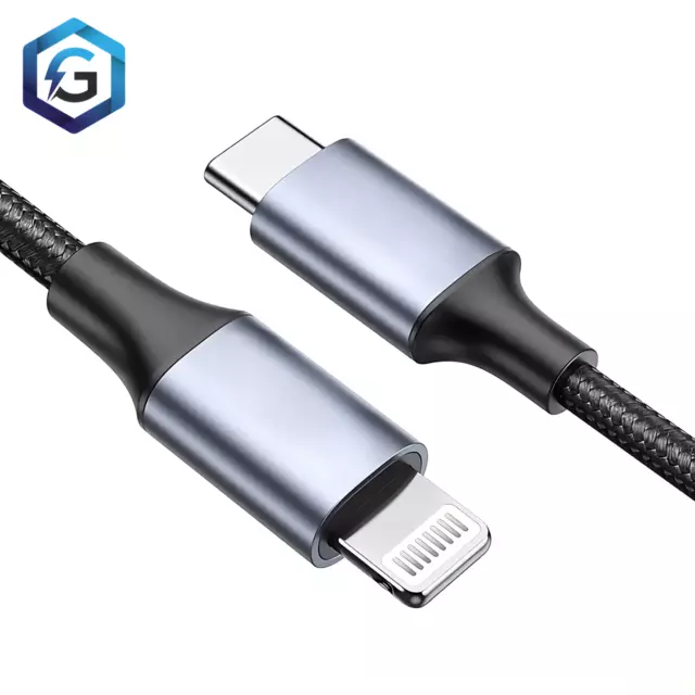 USB C auf iPhone Kabel 1m / 2m für iPhone 20W Schnellladekabel Ladekabel iPad