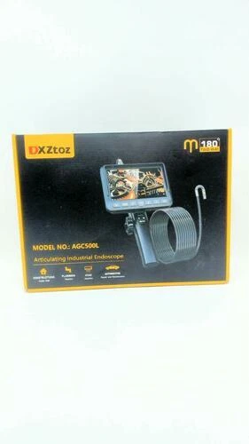 Dual-Lens Articulating Borescope DXZtoz Endoscope