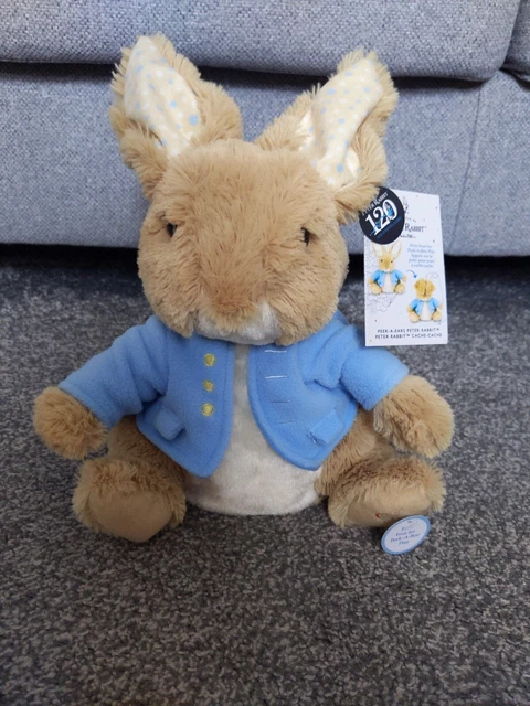 PETER RABBIT INTERACTIVE Peek-a-boo-ears BNWT £0.99 - PicClick UK