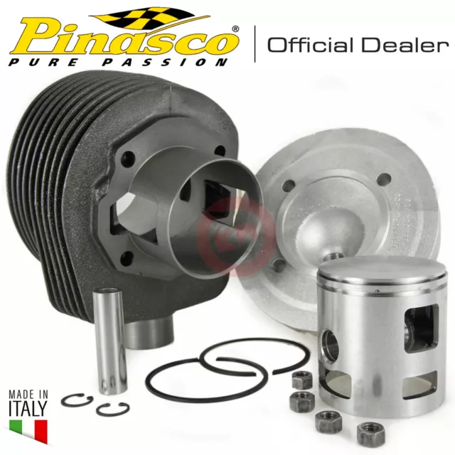 Kit Gruppo Termico 177 Cilindro Pistone Pinasco Vespa 125-150 Vba Vbb Vna Vnb