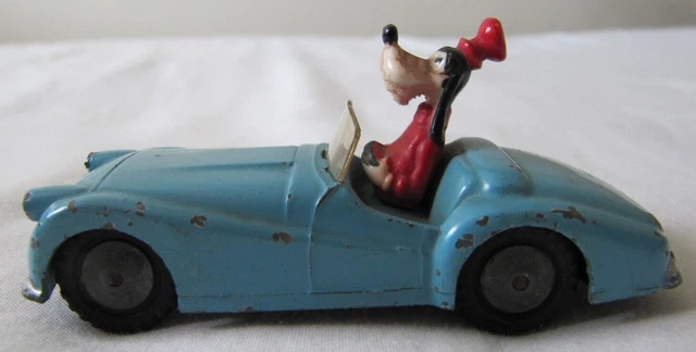 Vintage Scarce Marx Disney Goofy Driving Triumph Tr6 Diecast Metal Sports Car Vintage Scarce Marx Disney Goofy Driving Triumph Tr6 Diecast Metal Sports Car