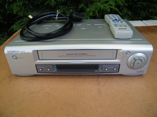 Magnétoscope Philips VR967 VHS/S-VHS - Révisé Et Garanti 1 An - PAL/SECAM
