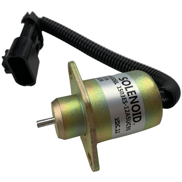 FUEL SHUTOFF SOLENOID Valve SA4561T 12V For Diesel Engine Kubota
