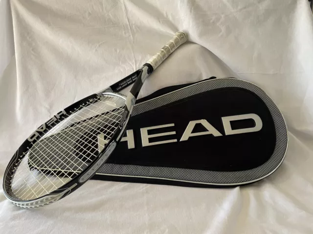 HEAD CROSSBOW AIRFLOW 7 Tennis Racquet 115 sq 4 3/8-3 w/Head Carrying Bag.