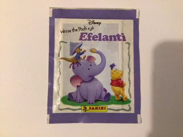 1 BUSTINA PANINI DISNEY - WINNIE The Pooh E Gli EFELANTI  ( Versione Italiana )