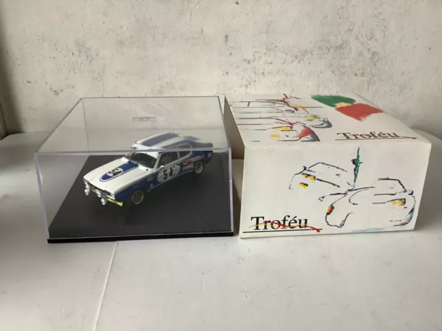 ✅ Die Cast Trofeu 2301 1:43 Ford Capri 2600RS Le Mans 72 (DR443-55R8/9)