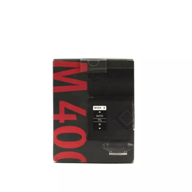 Metz M400 Series Mecablitz Compact Flash for Canon, Black (MZ M400C) **OPEN BOX*