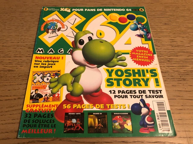 Magazine Super Power N°31 – Nintendo 64 – DBZ, Rockman 7, ULTRA 64 – Bon état