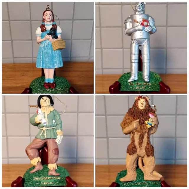 Kurt Sadler Wizard Of Oz Hancrafted Ornaments Mib