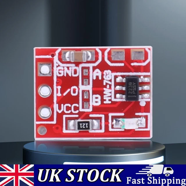 Modulo Sensore Tattile Capacitivo TTP223 - Pulsante Digitale 2-5.5V Per Progetti Elettronici