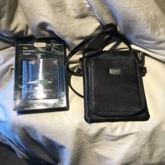 LORENZ BAG SHOULDER hand bag pouch bag and Gardeners Whiskey hip