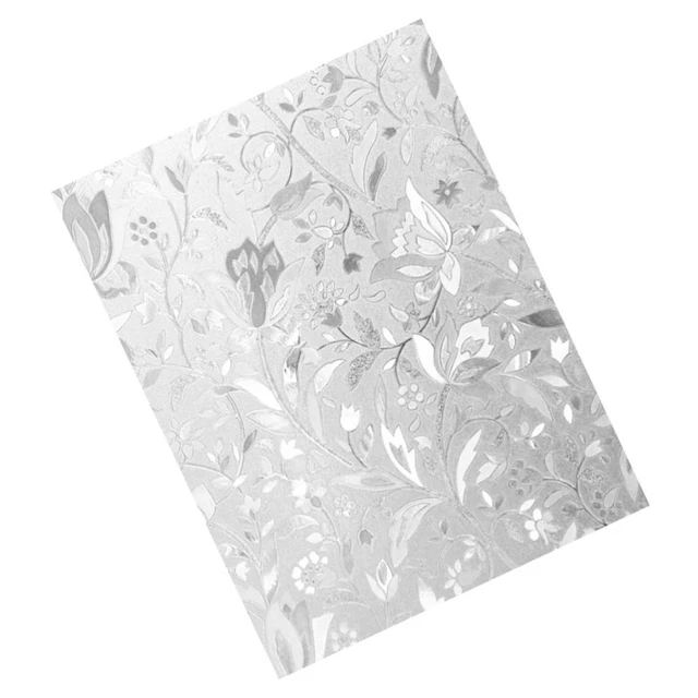 Película de vidrio de tulipanes lámina de ventana vinilo decorativo de ventana lámina de protección de datos oficina