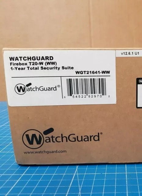 WatchGuard Firebox T20-W - Sicherheitsgerät - mit 1 Jahr Total Security Suite UR