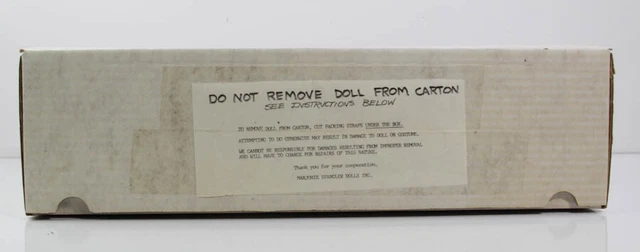 New Marjorie Spangler Dolls Exquisite Porcelain, "Rachel" Doll In Box 4