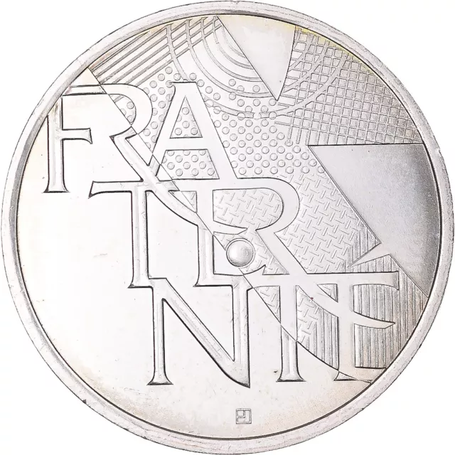 [#1022334] France, 5 Euro, 2013, Monnaie de Paris, Fraternité, MS, Sil, ver