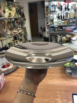 Alessi Cestino piano Alessi Art.90041 in Acciaio Lucido Nuovo con scatola 