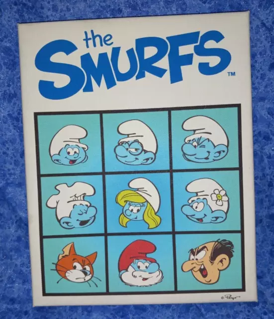 The Smurfs Wall Art Canvas Print  8 X 10