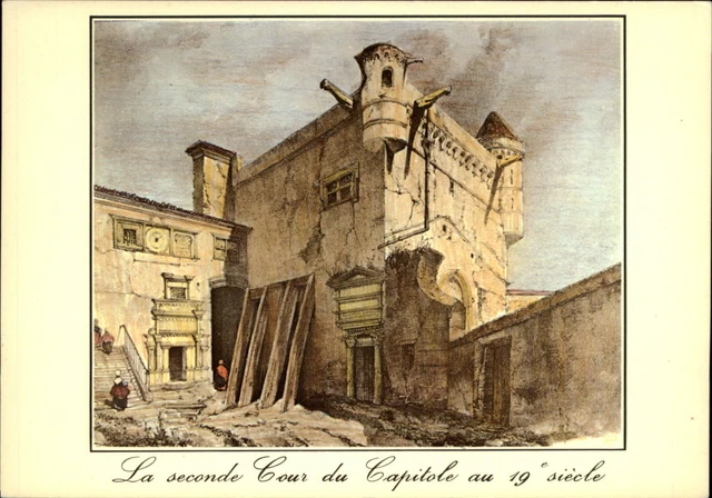 France Le Vieux Toulouse ~ Seconde Cour du Capitole ~ postcard  sku375