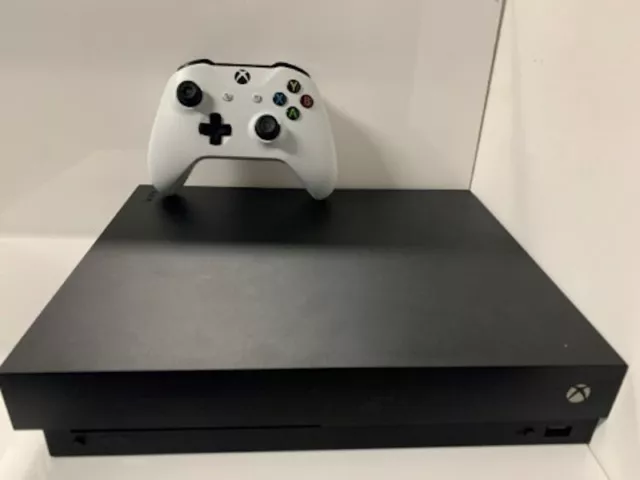 Microsoft Xbox One X 1TB Spielkonsole - Schwarz