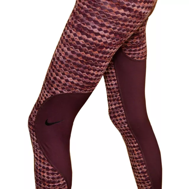 Nike Pro Hyperwarm Womens Fleece Training Pants Leggings, Size XS 2
