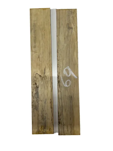 2 Pack,  Tamarind Thin Stock Lumber Board-Wood Craft 18" x 3"x 1/4" #69