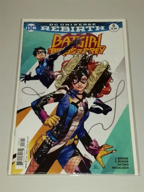 Batgirl Birds Of Prey #8 Variant Nm (9.4 Or Better) Dc Universe Comics May 2017