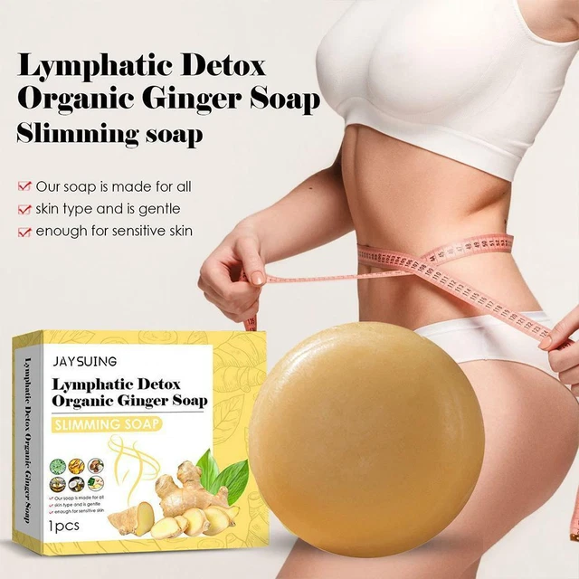 Lymphatic Detox Bio-Ingwerseife Hochreine Badeseife mit ätherischen Ingwerölen