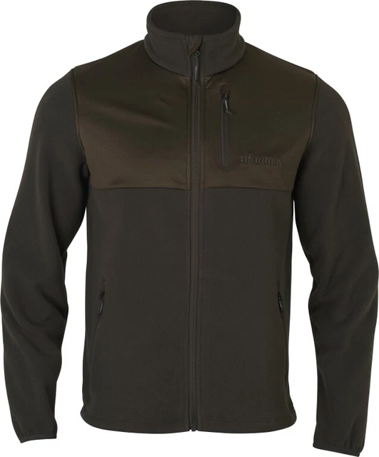 Harkila Steinn Fleece Jacket Shadow Brown Hunting Shooting RRP £109.99 SALE