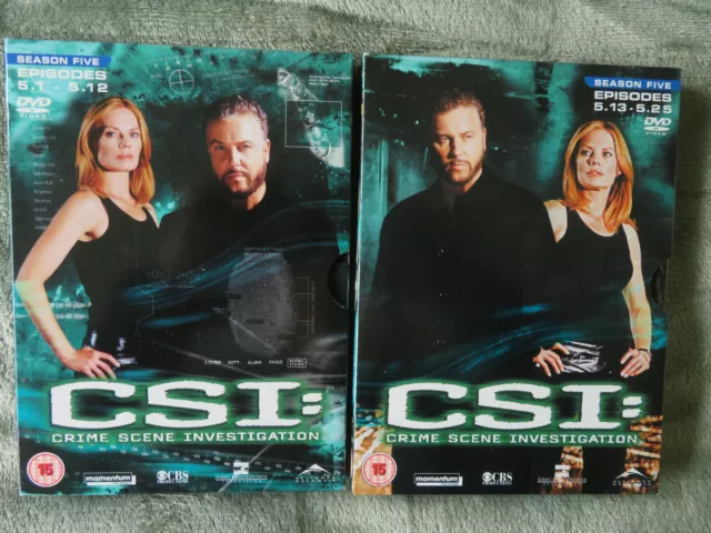 CSI – Crime Scene Investigation, Complete Season Five, 2004-2005