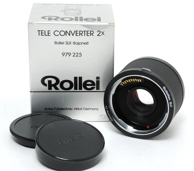 Rollei Tele Converter 2x for Rollei SLX bayonet boxed 979225