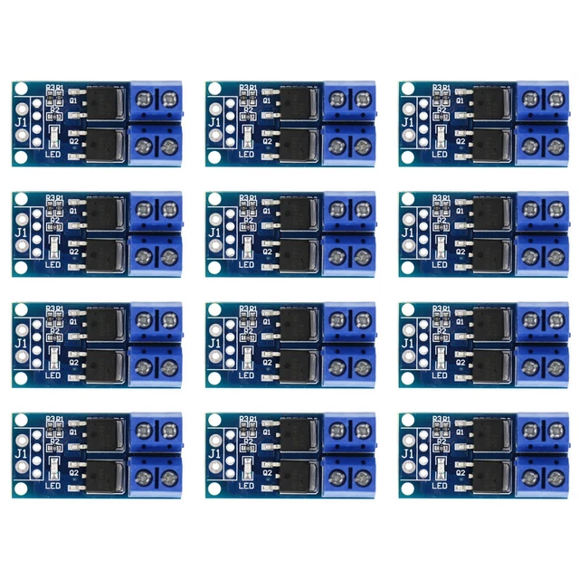Module Clicker Switch 12PC 5V-36V DUAL-MOS Module PWM Driver Module For Electronic-Switch ...