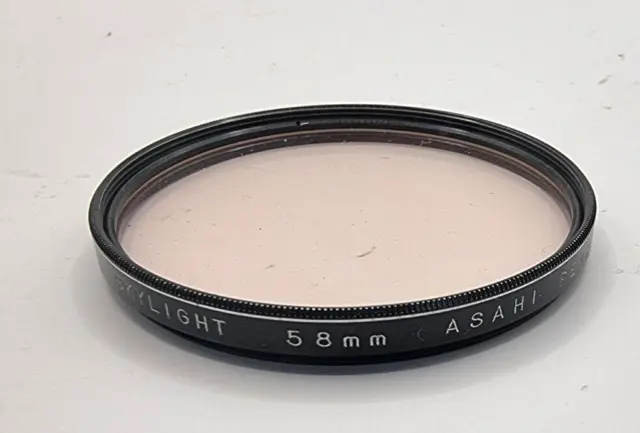 Vintage Asahi Pentax 58mm Skylight Glass Filter