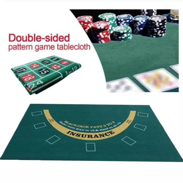 180 * 90 cm Tisch Filz Board Tuch Vliesstoff Matte für Texas Hold'em Poker  EUR 15,68 - PicClick DE
