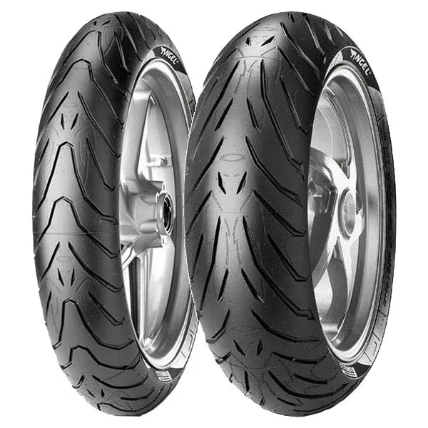 Paar Motorradreifen Pirelli 120/70-17 (58W) + 180/55-17 (73W) Angel St