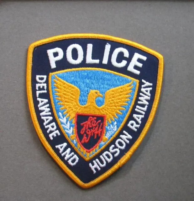 DELAWARE AND HUDSON RAILWAY POLICE D&H Collectible Patch #DH-01