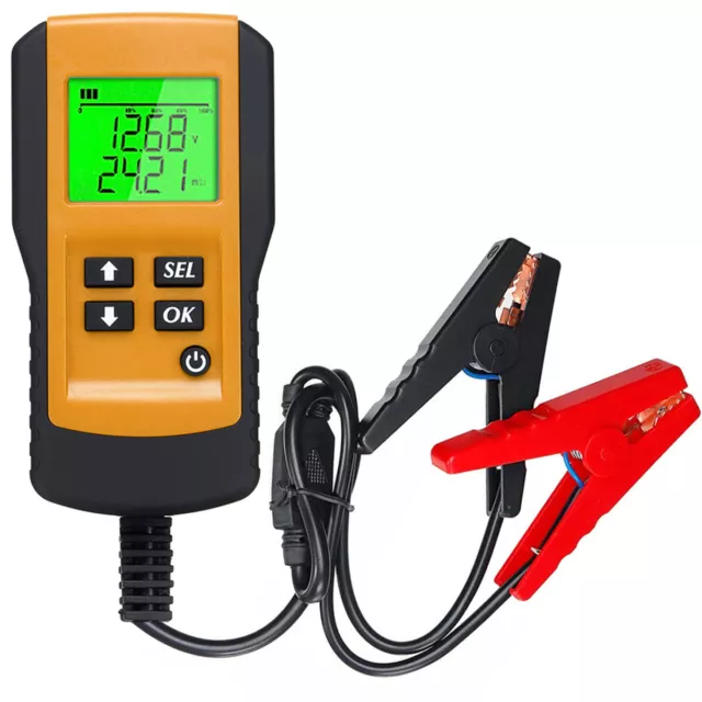 Automotive Relay Tester LCD Digital 12V Electronic For Car Auto Battery Checker