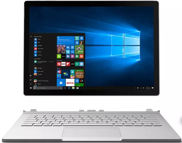 Microsoft Surface Book 34,29 cm Intel Core i7 6. Gen., 8GB RAM, 256GB, Win10 Pro