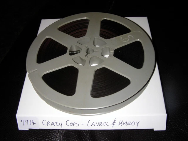 Standard 8mm - Crazy Cops - Laurel And Hardy - Sound - 200ft