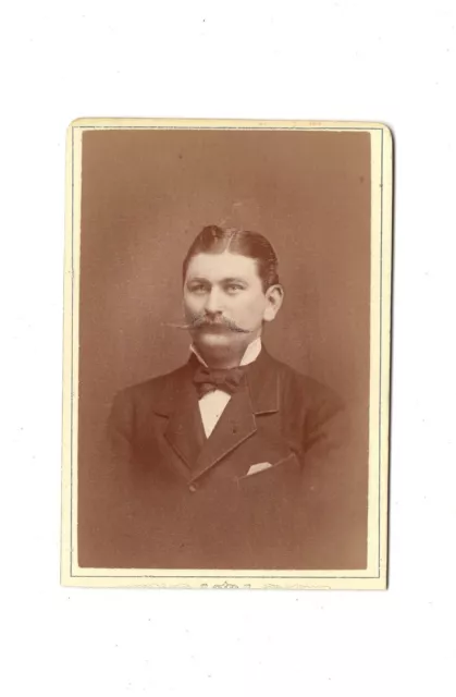 CDV Foto Herrenportrait - Aachen um 1880