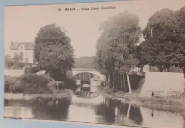 CPA(Seine et Marne)Meaux- Vieux canal Cornillon