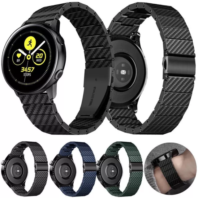 For Samsung Galaxy Watch 42mm 1st Gen sm-R810 sm-R815  Carbon Fiber Watch Band