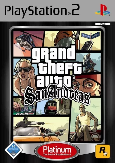 Grand Theft Auto GTA San Andreas PS2 Playstation 2 Original Magazine Advert  7276 on eBid Australia | 116024553