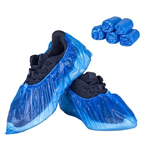 Disposable Shoe Covers, 50 PCS (25 Pairs) Green 50 Pack (25 Pairs )