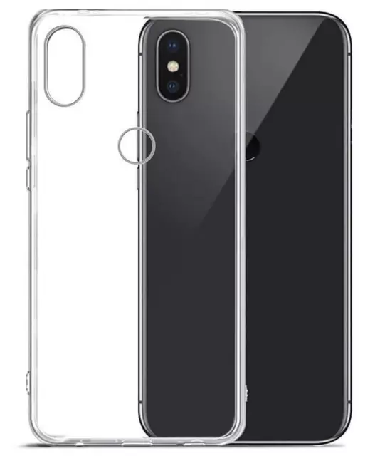 Funda Xiaomi Redmi Note 5 (4G) Carcasa Gel TPU Silicona PTG Transparente